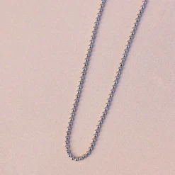 Harper Ball Chain Necklace -Deals Bijestora Store 39919SILV 3