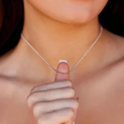 Harper Ball Chain Necklace -Deals Bijestora Store 39919SILV 5