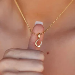 Harper Horseshoe Charm -Deals Bijestora Store 39921GOLD 9