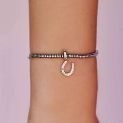 Harper Horseshoe Charm -Deals Bijestora Store 39921SILV 4