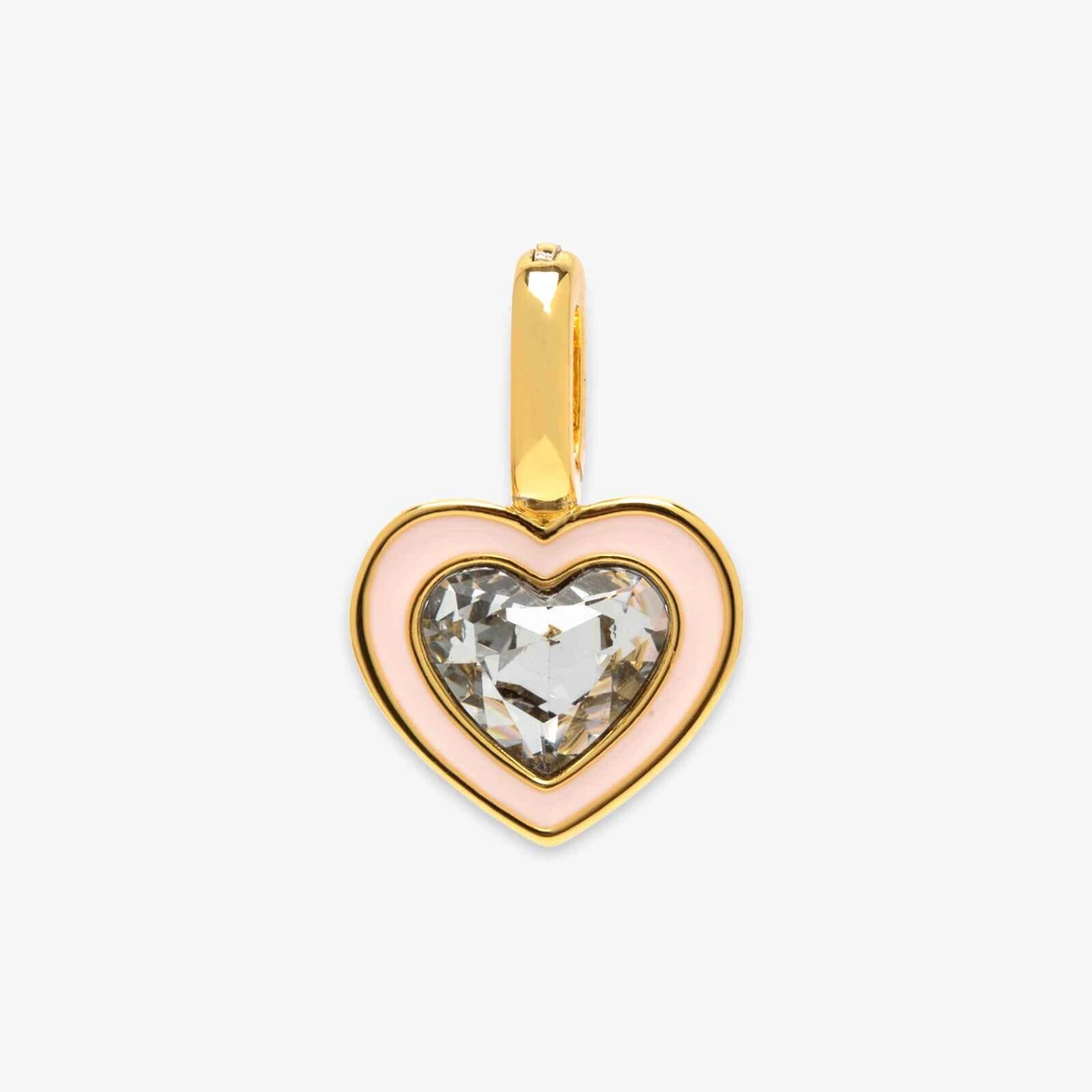 Harper Stone & Enamel Heart Charm 1 Harper Stone & Enamel Heart Charm