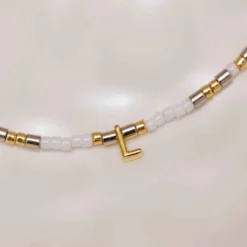 Dainty Alphabet Bracelet -Deals Bijestora Store 39989BLCK 13