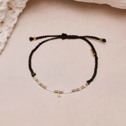 Dainty Alphabet Bracelet -Deals Bijestora Store 39989BLCK 14