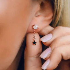 Saturn Necklace & Earring Set -Deals Bijestora Store 3F9A2033