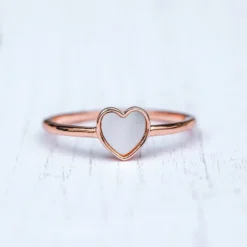 Heart Of Pearl Ring -Deals Bijestora Store 3F9A2779