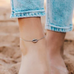 Cowrie Chain Anklet -Deals Bijestora Store 3F9A3205