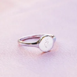 Engravable Signet Ring -Deals Bijestora Store 3F9A3420