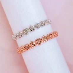 Rose Gold Floral Stacking Ring -Deals Bijestora Store 3F9A3793 3abcc050 7f02 4a76 8322 e0c68a43a2af