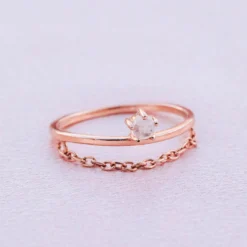 Stone Chain Ring 12 Stone Chain Ring -Deals Bijestora Store 3F9A4673copy