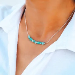 Aquamarine Chip Choker -Deals Bijestora Store 3F9A4976 editcopy