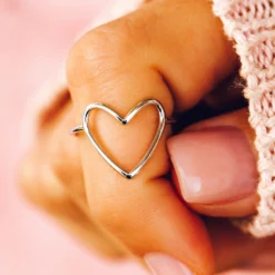 Statement Heart Ring -Deals Bijestora Store 3F9A5344copy
