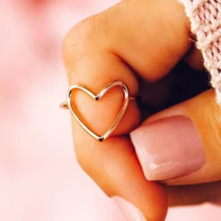 Statement Heart Ring -Deals Bijestora Store 3F9A5345copy