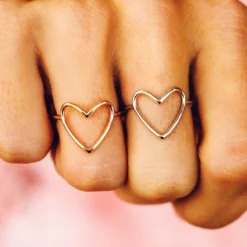 Statement Heart Ring -Deals Bijestora Store 3F9A5351copy