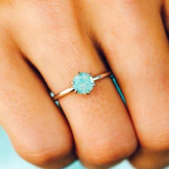 Iridescent Stone Ring 9 Iridescent Stone Ring -Deals Bijestora Store 3F9A5375copy