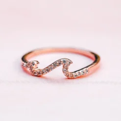 Pave Wave Ring 7 Pave Wave Ring -Deals Bijestora Store 3F9A7240