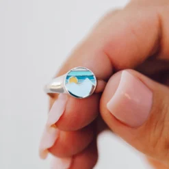 Twin Peaks Signet Ring -Deals Bijestora Store 3F9A8127 edit