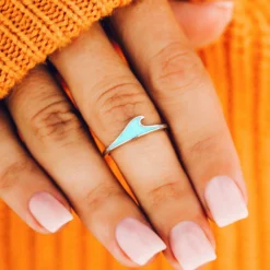Wave Stacking Ring -Deals Bijestora Store 3F9A8216 edit