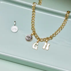 Harper Wave Charm 34 Harper Wave Charm -Deals Bijestora Store 40115SILV 3 min