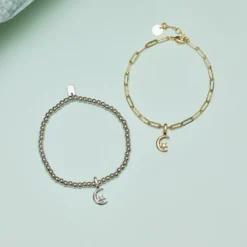 Harper Star And Moon Charm -Deals Bijestora Store 40118GOLD 3 min