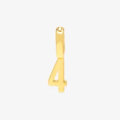 Harper Number Charm -Deals Bijestora Store 40119GOLD4 1 min