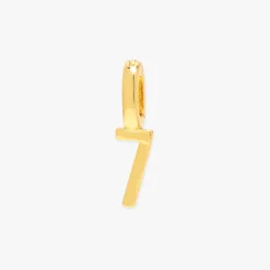 Harper Number Charm -Deals Bijestora Store 40119GOLD7 1 min