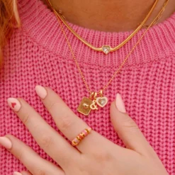 Harper Ampersand Charm 19 Harper Ampersand Charm -Deals Bijestora Store 40124GOLD 7