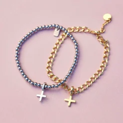 Harper Plus Sign Charm 14 Harper Plus Sign Charm -Deals Bijestora Store 40125GOLD 4