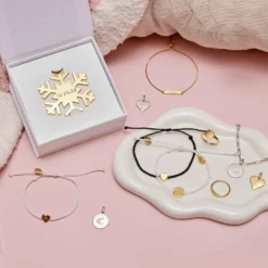 Engravable Snowflake Ornament -Deals Bijestora Store 40159GOLD 6