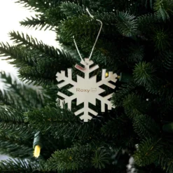Engravable Snowflake Ornament -Deals Bijestora Store 40159SILV 5