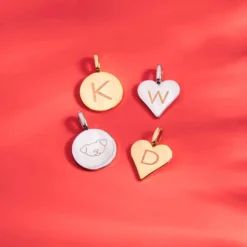 Engravable Heart Harper Charm -Deals Bijestora Store 40161GOLD 10