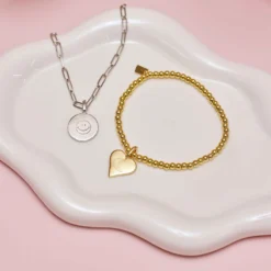 Engravable Heart Harper Charm -Deals Bijestora Store 40161GOLD 7