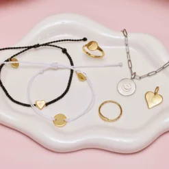 Engravable Heart Harper Charm -Deals Bijestora Store 40161GOLD 8