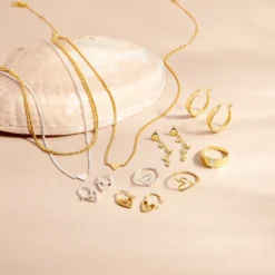 Delicate Heart Hoop Earrings -Deals Bijestora Store 50533GOLD 4 min