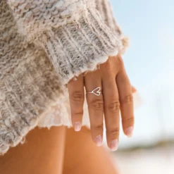 Delicate Heart Ring -Deals Bijestora Store 50537SILV 5 min