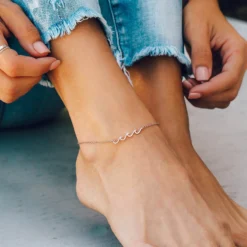 Delicate Wave Anklet -Deals Bijestora Store 6 0272 3F9A6672