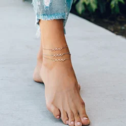 Delicate Wave Anklet -Deals Bijestora Store 6 0282 3F9A6650 1