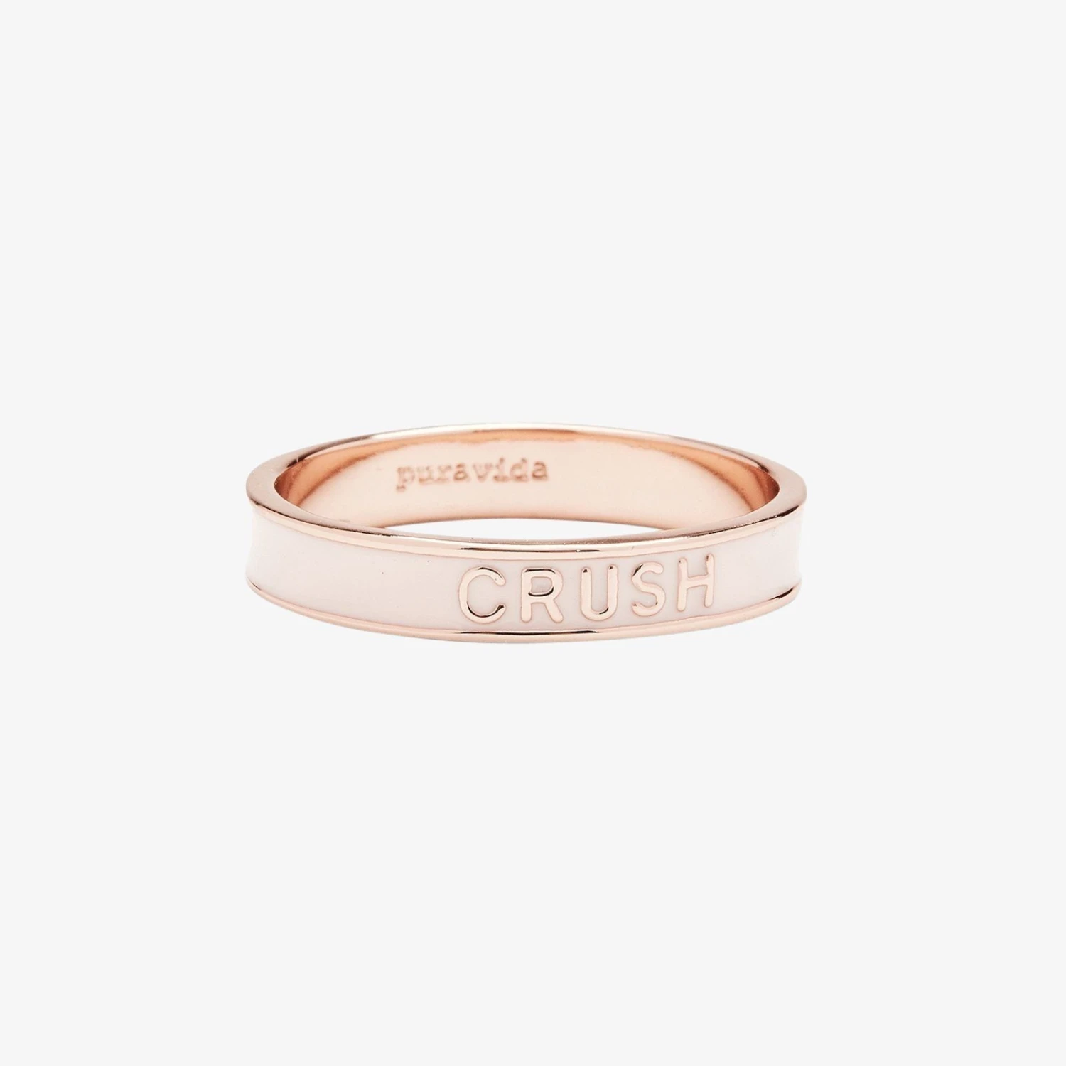 Crush Enamel Word Ring 1 Crush Enamel Word Ring