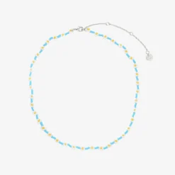 Daisy Seed Bead Choker