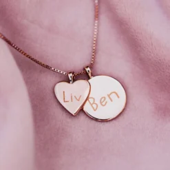 Engravable Layered Pendant -Deals Bijestora Store ENGRAVABLELAYEREDPENDANT