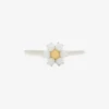 Gemstone Daisy Ring