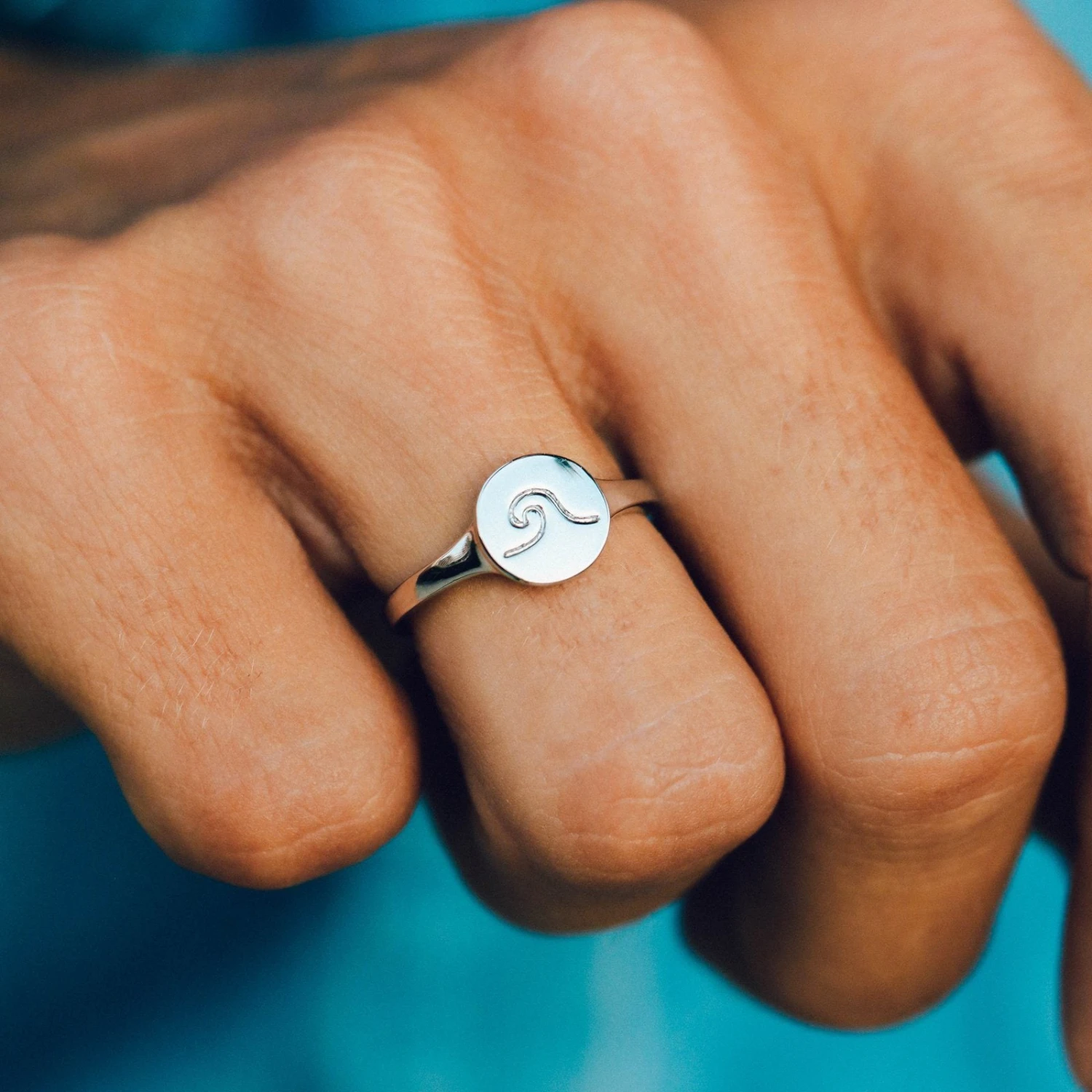 Wave Coin Ring 2 Wave Coin Ring - Image 2