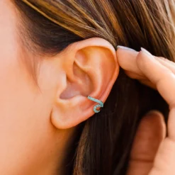 Stone Wave Ear Cuff -Deals Bijestora Store PURAVIDA SUMMER FLATLAY NIKICRAM 58