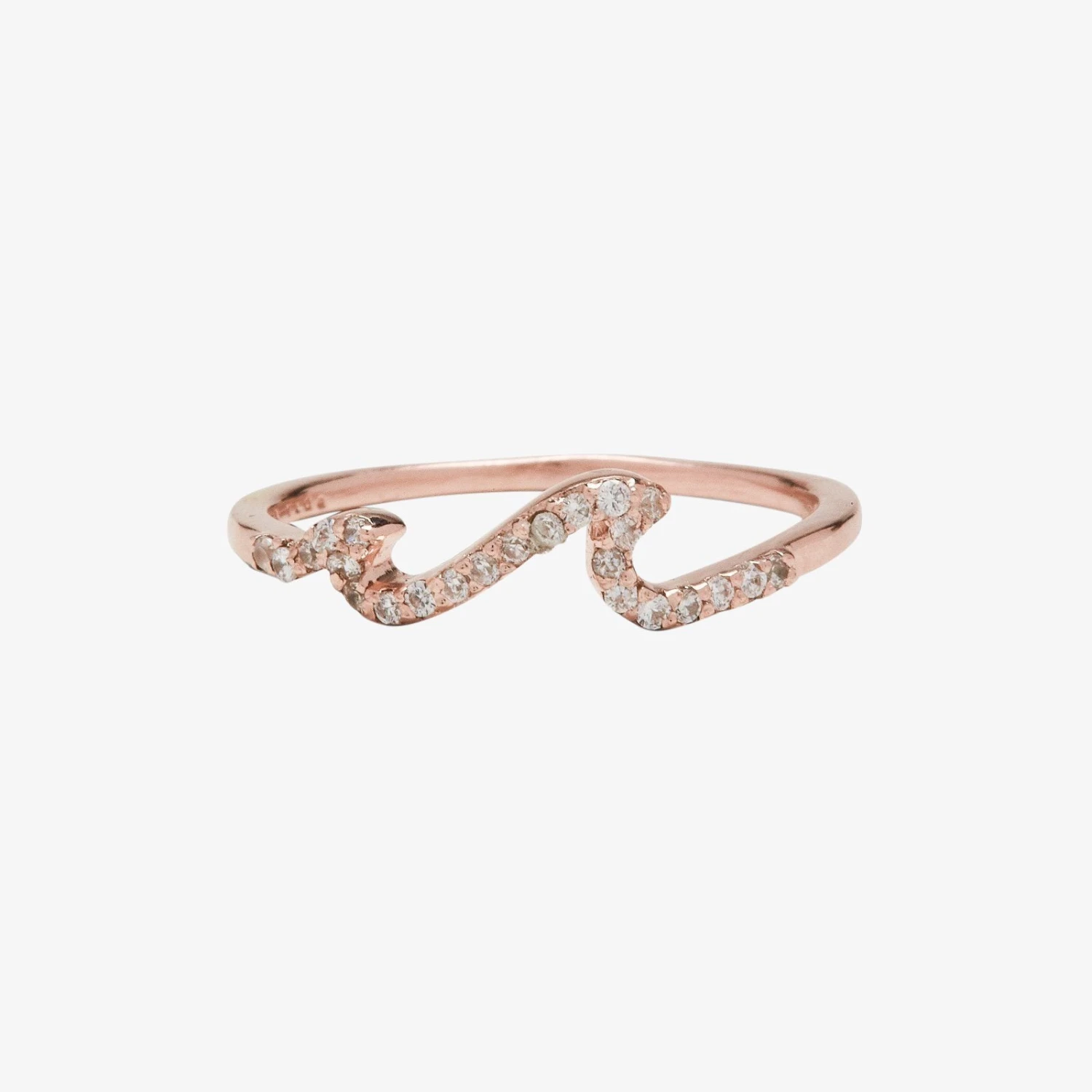 Pave Wave Ring 1 Pave Wave Ring