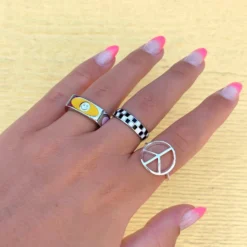 Checkerboard Ring 19 Checkerboard Ring -Deals Bijestora Store PhotoMay03 15334PM