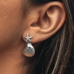 Starfish Dangle Earrings -Deals Bijestora Store PhotoSep25 75134AM 1