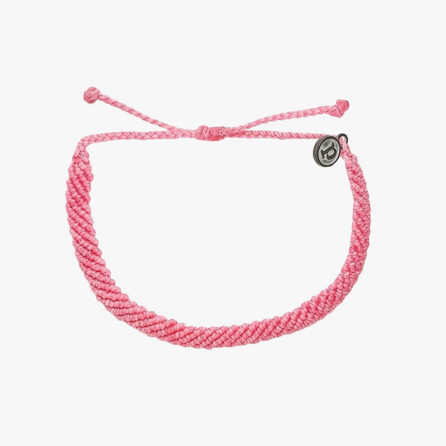 Boarding For Breast Cancer Half Flat Woven Bracelet 1 Boarding For Breast Cancer Half Flat Woven Bracelet