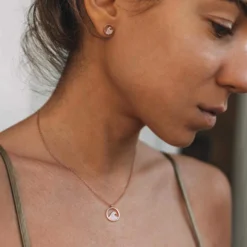 Pave Wave Necklace & Earring Set -Deals Bijestora Store PuraJanuary47