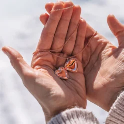 Stone Heart Locket Necklace -Deals Bijestora Store PuraVidaDecember29