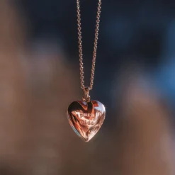 Stone Heart Locket Necklace -Deals Bijestora Store PuraVidaDecember30