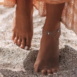 Draped Chain Anklet -Deals Bijestora Store PuraVidaMarch 1